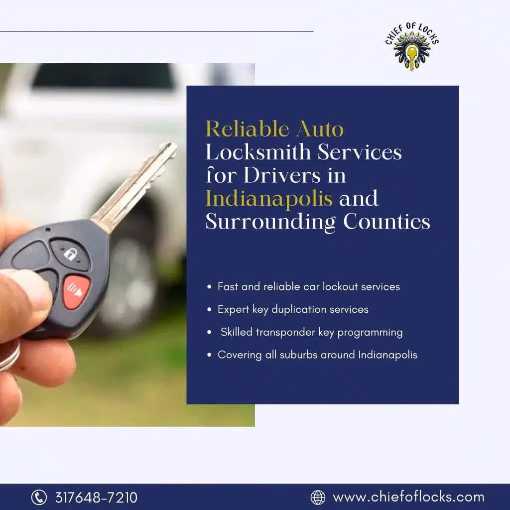 Where can I get a car locksmith service in Indianapolis?