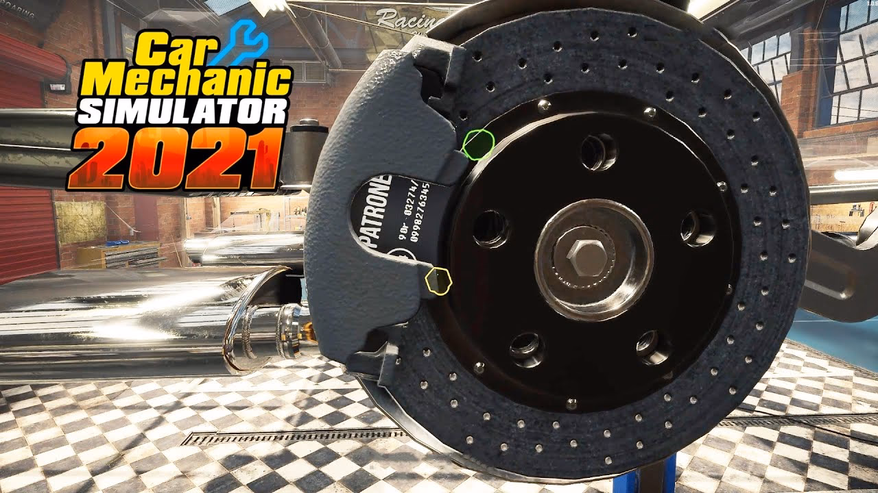 Where can I find broken brake parts in Car Mechanic Simulator?
