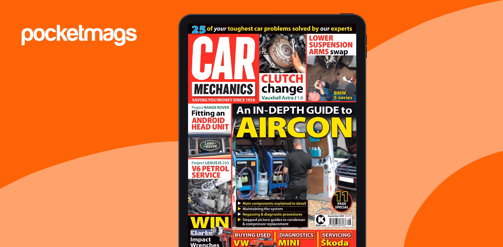 How often is Car Mechanics magazine published?