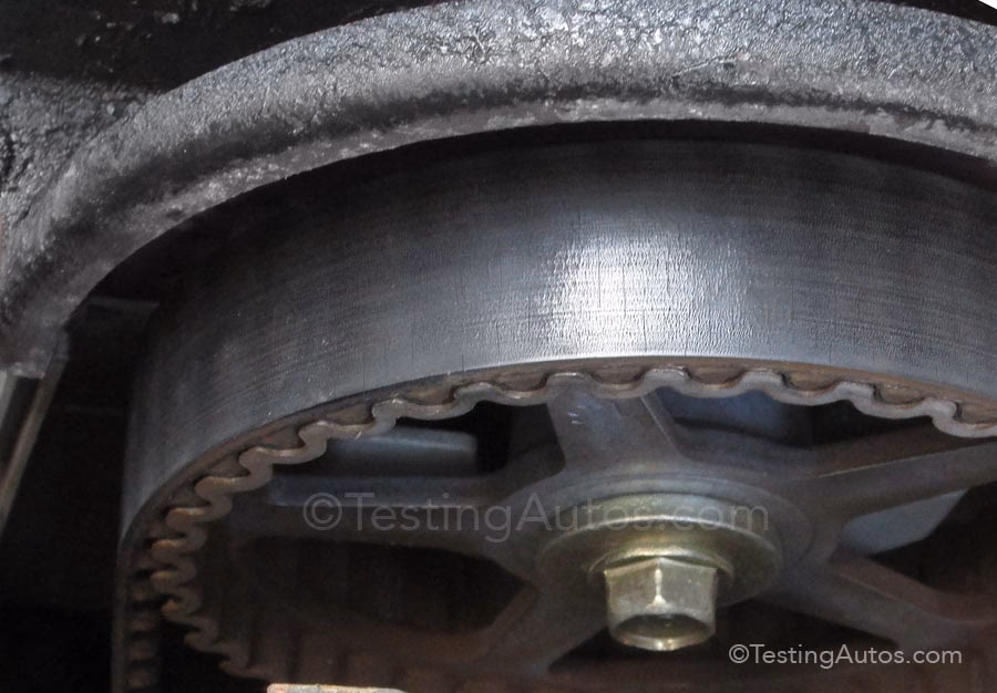 Can you drive with a worn timing belt?