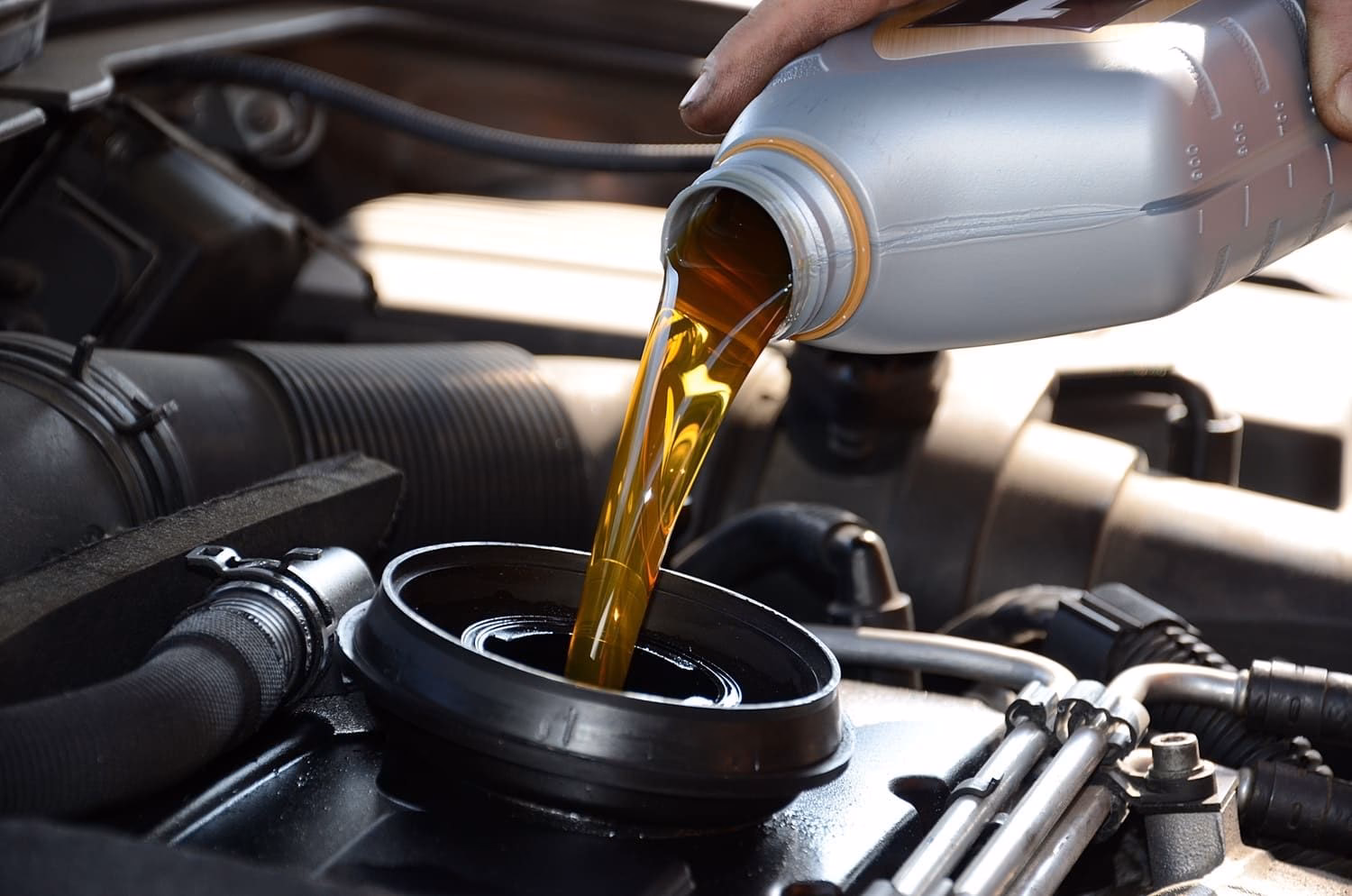How do you fix an oil leak?