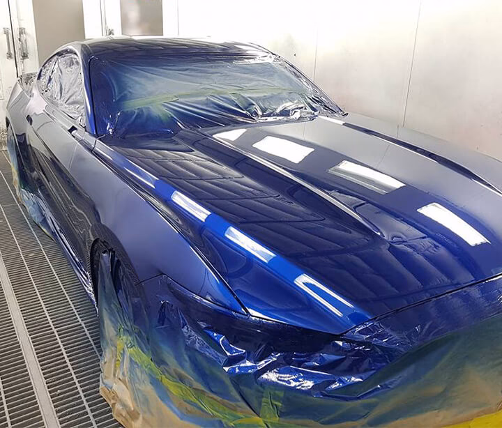 Does Deansgrange auto repairs offer car spray paint services?