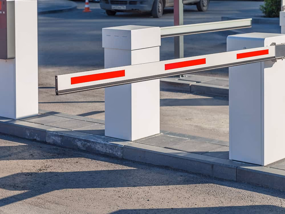 Who can I contact for car park barrier maintenance?