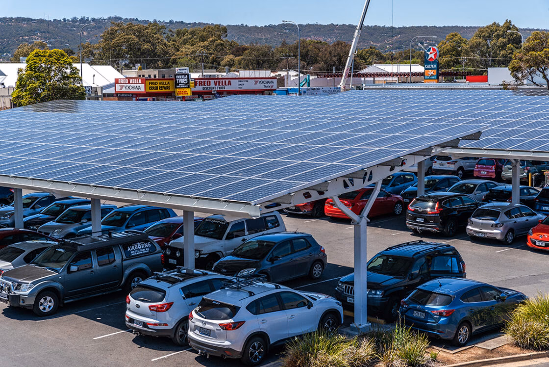 Will solar parking canopies become more common in the UK?