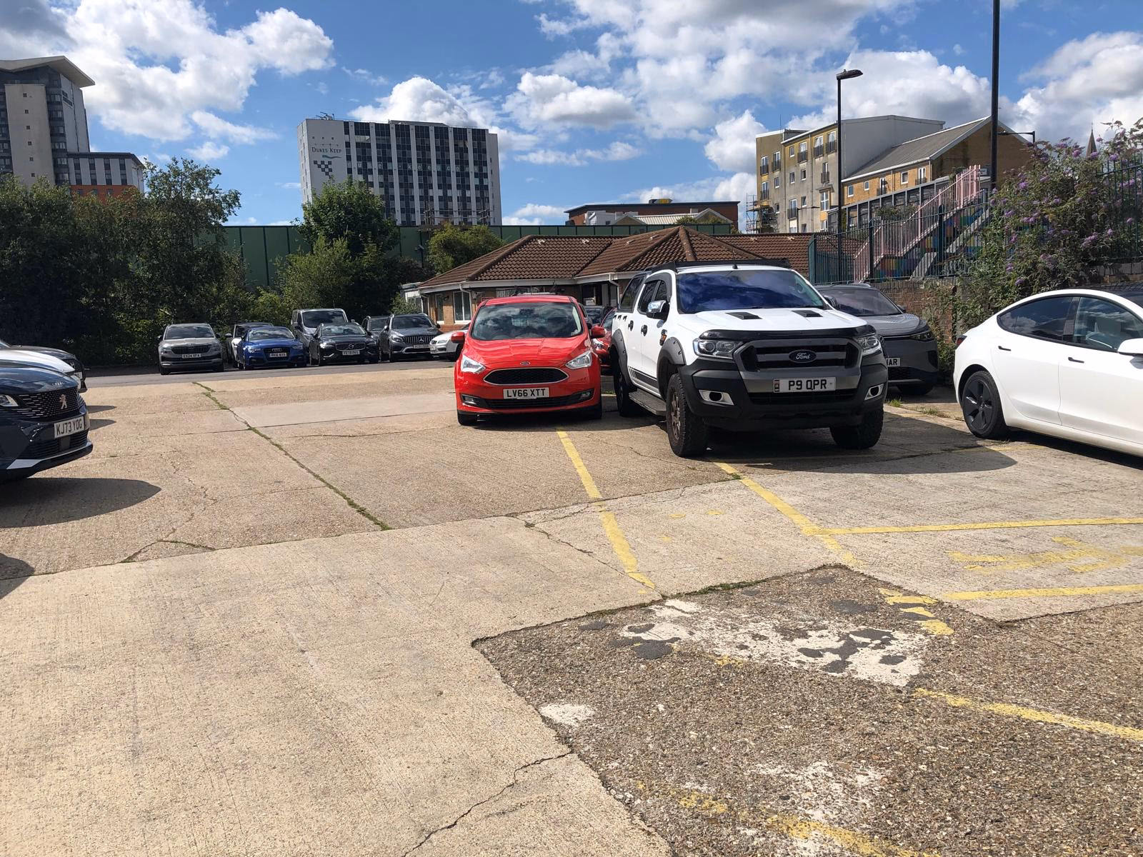 How do I book a cruise car parking service in Southampton?