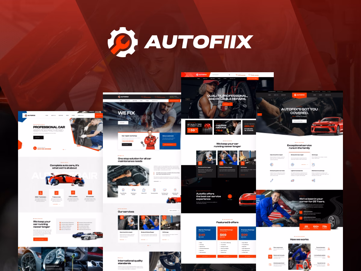 What is car car auto parts WordPress theme?