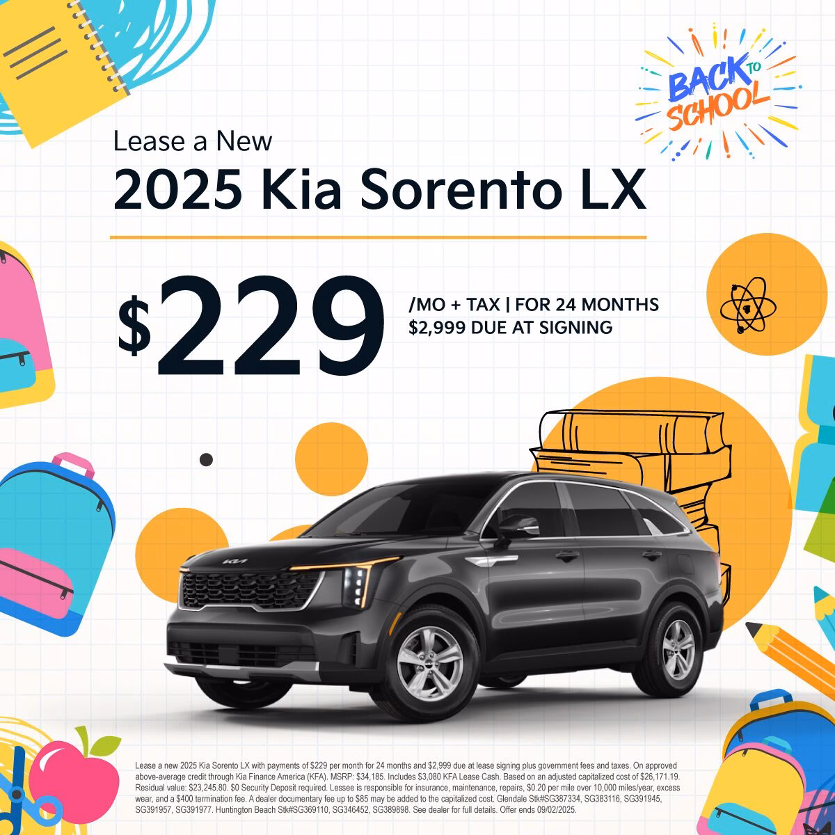 What amenities does Car Pros Kia Glendale offer?