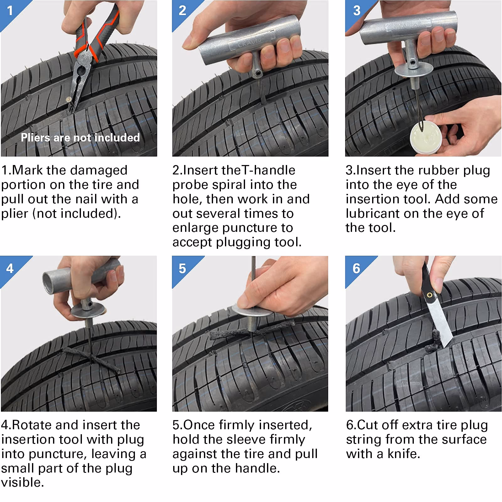 What is the smallest puncture repair kit?