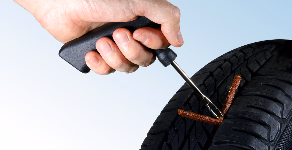What is car puncture repair service?