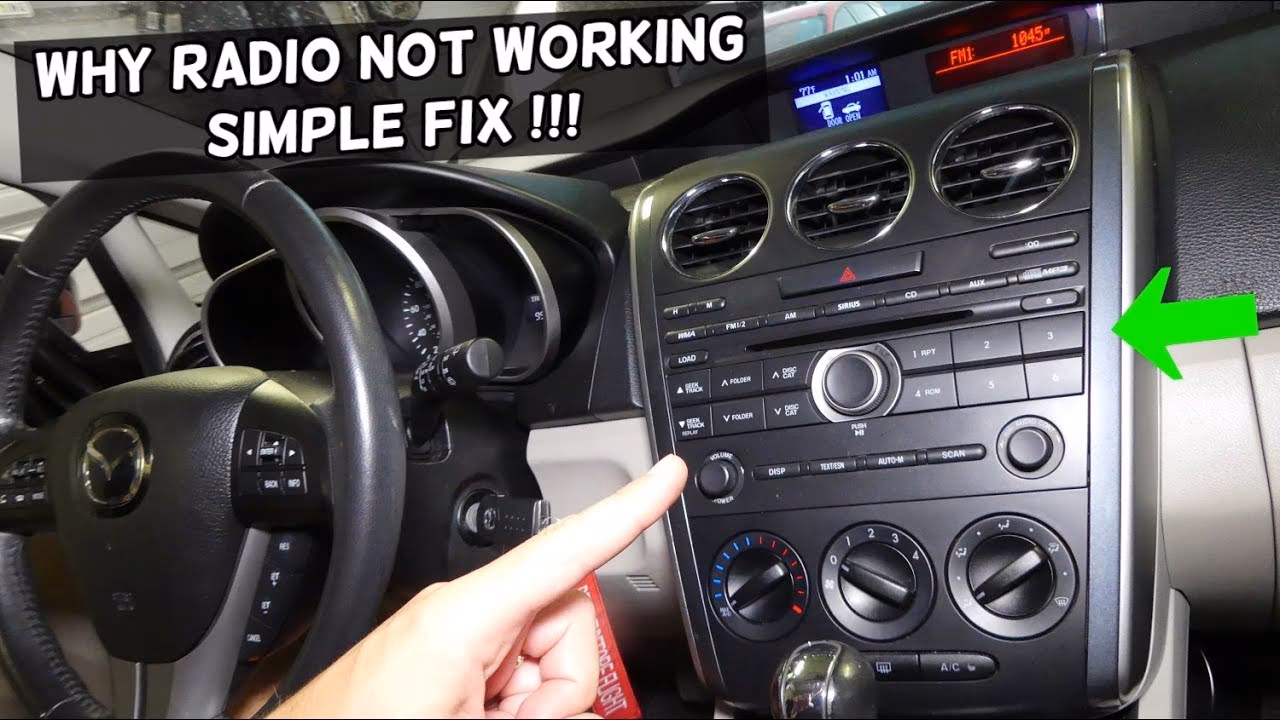 What to do if a car radio is not working?