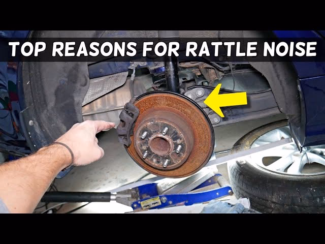 What should I do if my car makes a rattling noise?