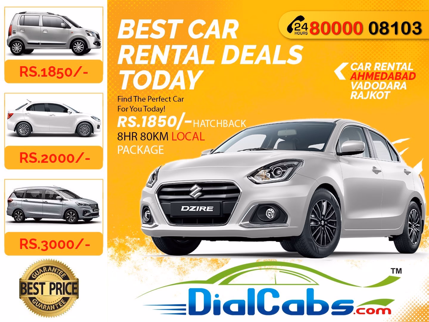 Why should you book a car rental in Ahmedabad?