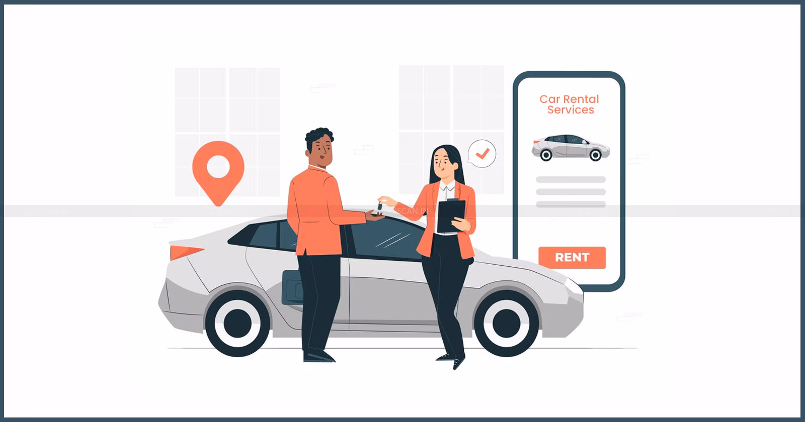 How much GST is applicable on renting a motor cab?