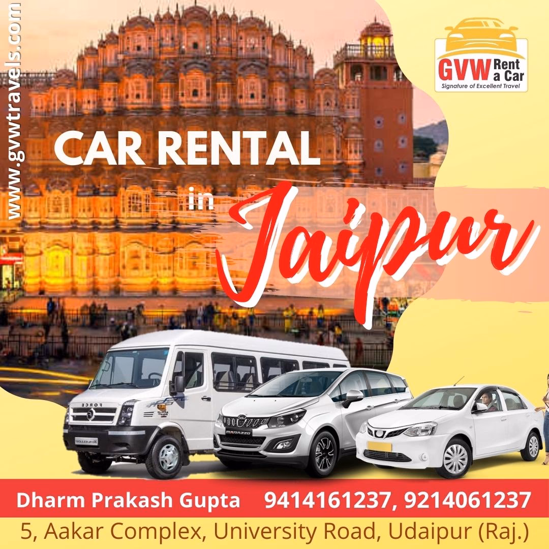 Why should you hire a car with Jaipur car rental?