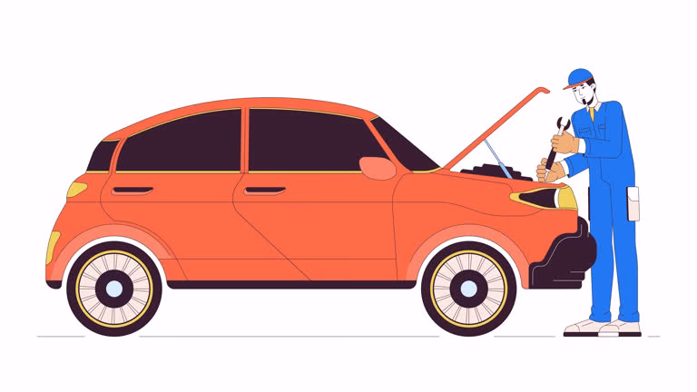 Are car repair animations royalty-free?
