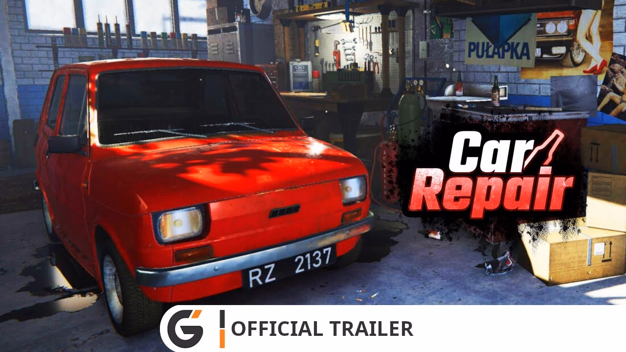 When will car repair be released on Steam?