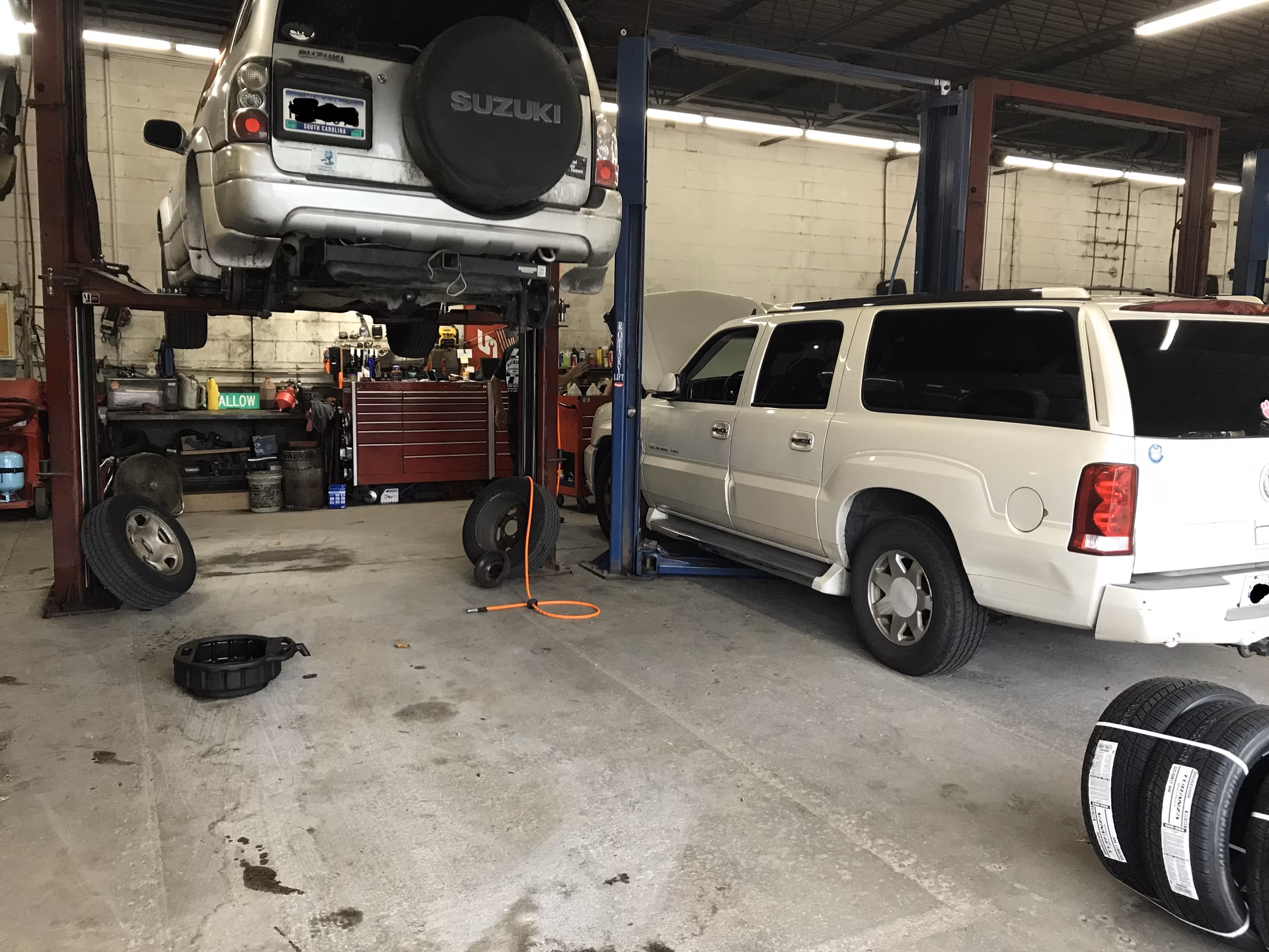 Where can I get a car repaired in Charleston?