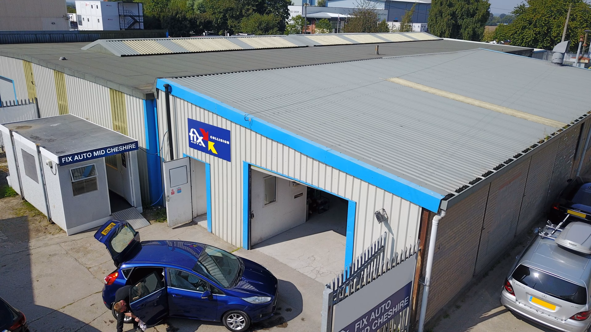 Where is Cheshire Car Centre Ltd?