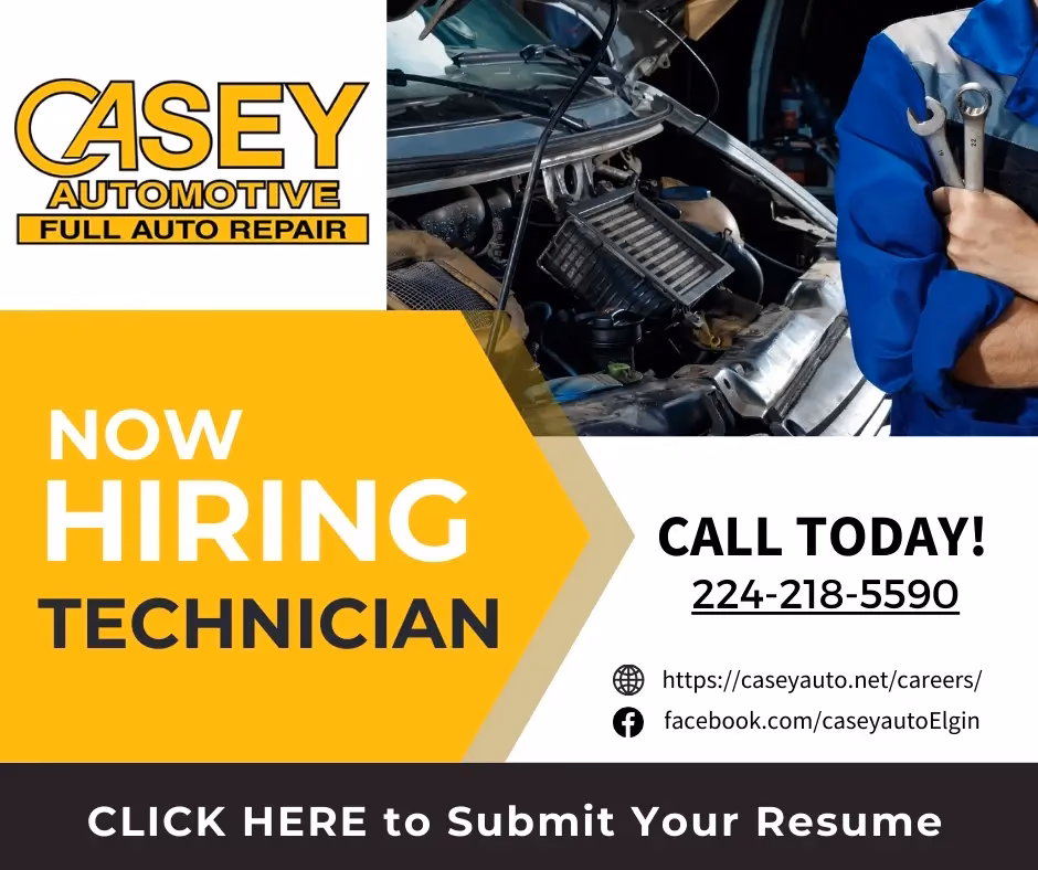 What are the hours & hours of operation at Elgin auto repair?