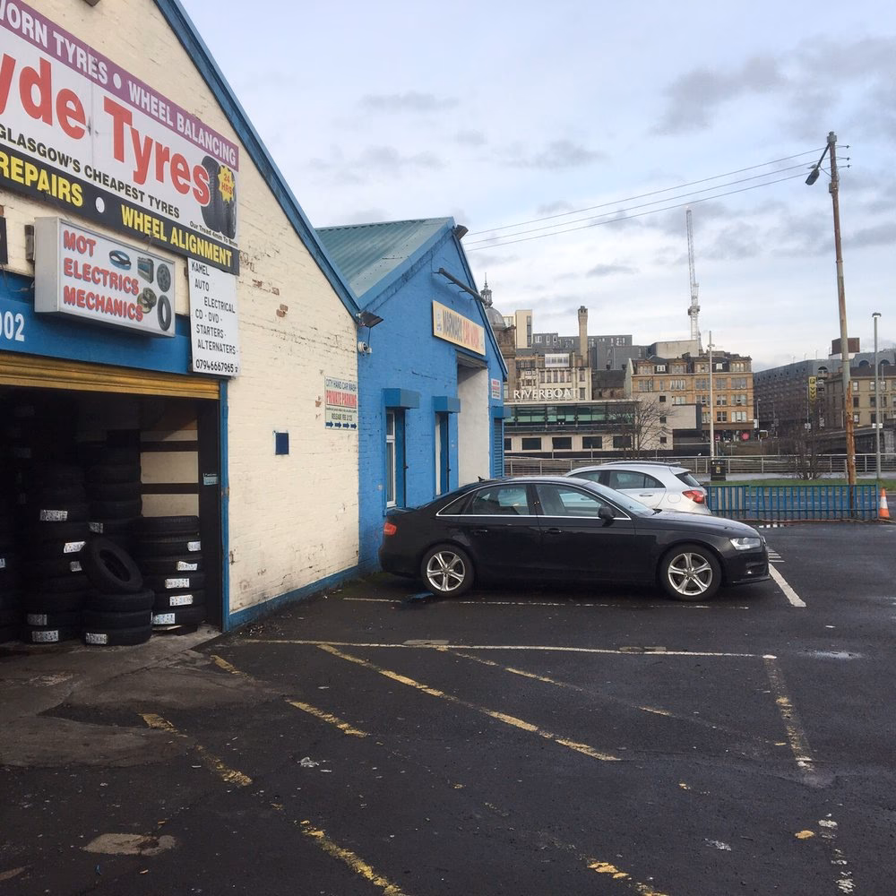 Who is car garage & MOT testing in Glasgow?