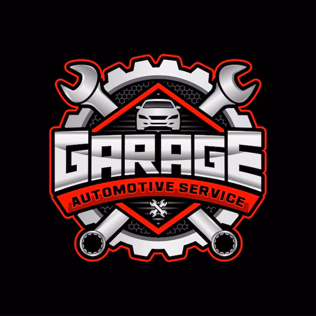How do I create a car garage logo?