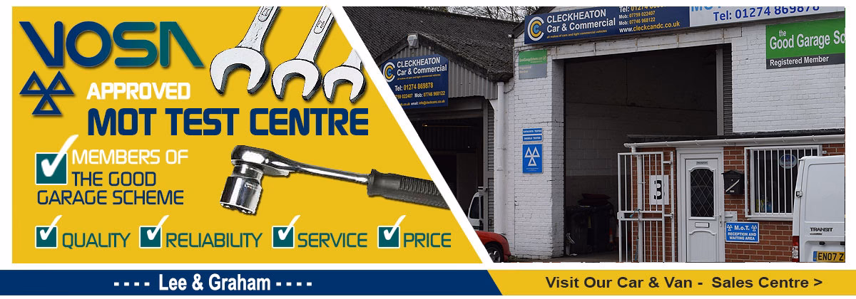 Where can I find a garage in Cleckheaton?