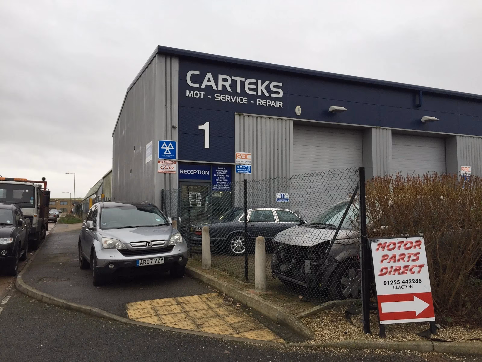 What are the best garages in Clacton-on-Sea?