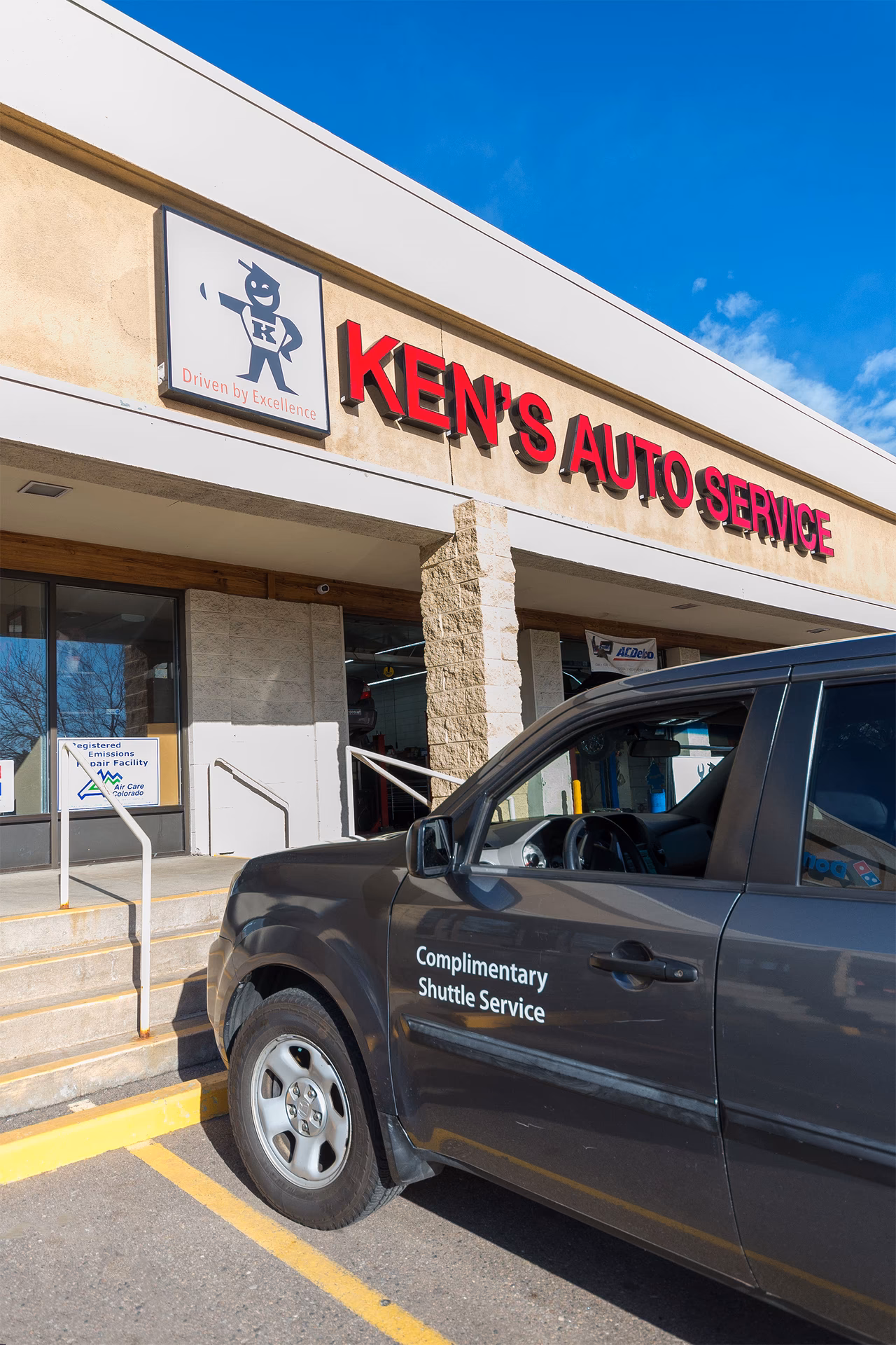 Where is Amazon auto repair shop located?