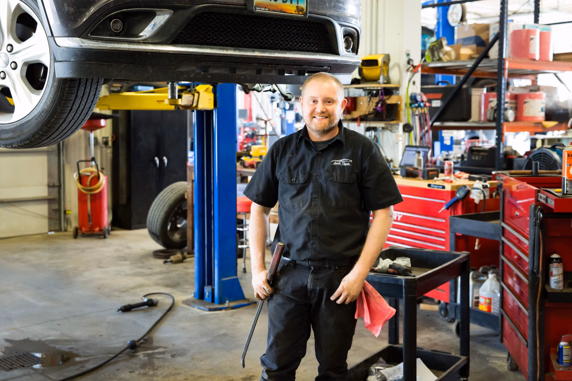 Where is Walmart Auto Care Center in Mandan ND?