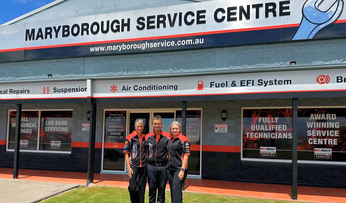 Who is Maryborough service centre?