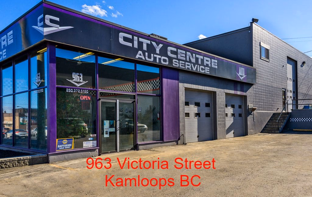 Who is the garage in Kamloops?