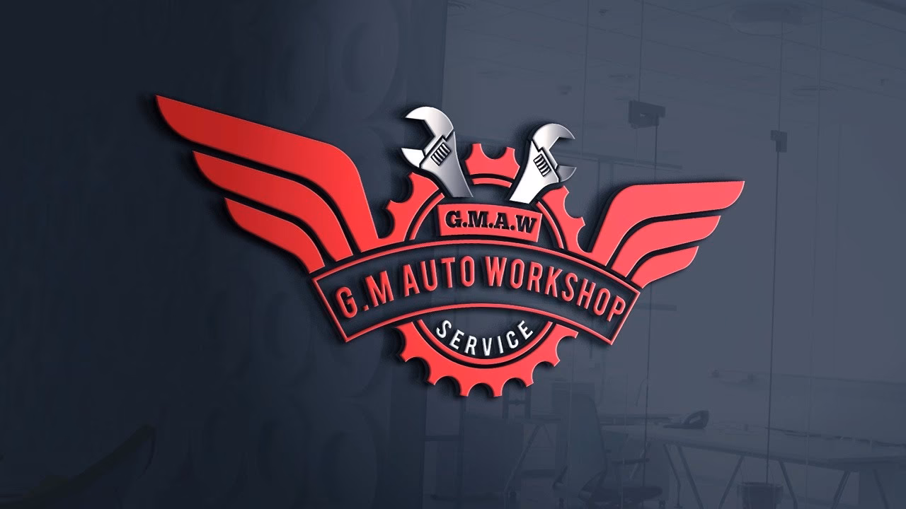 How do I make a professional auto mechanic logo?