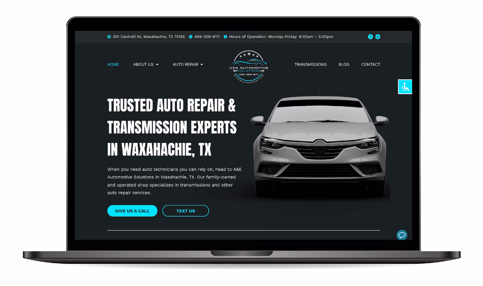What does an automotive website designer do?