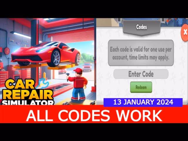 Does Roblox car repair simulator have expired codes?