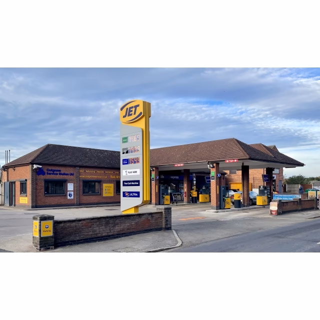 Who is Cotgrave service station?
