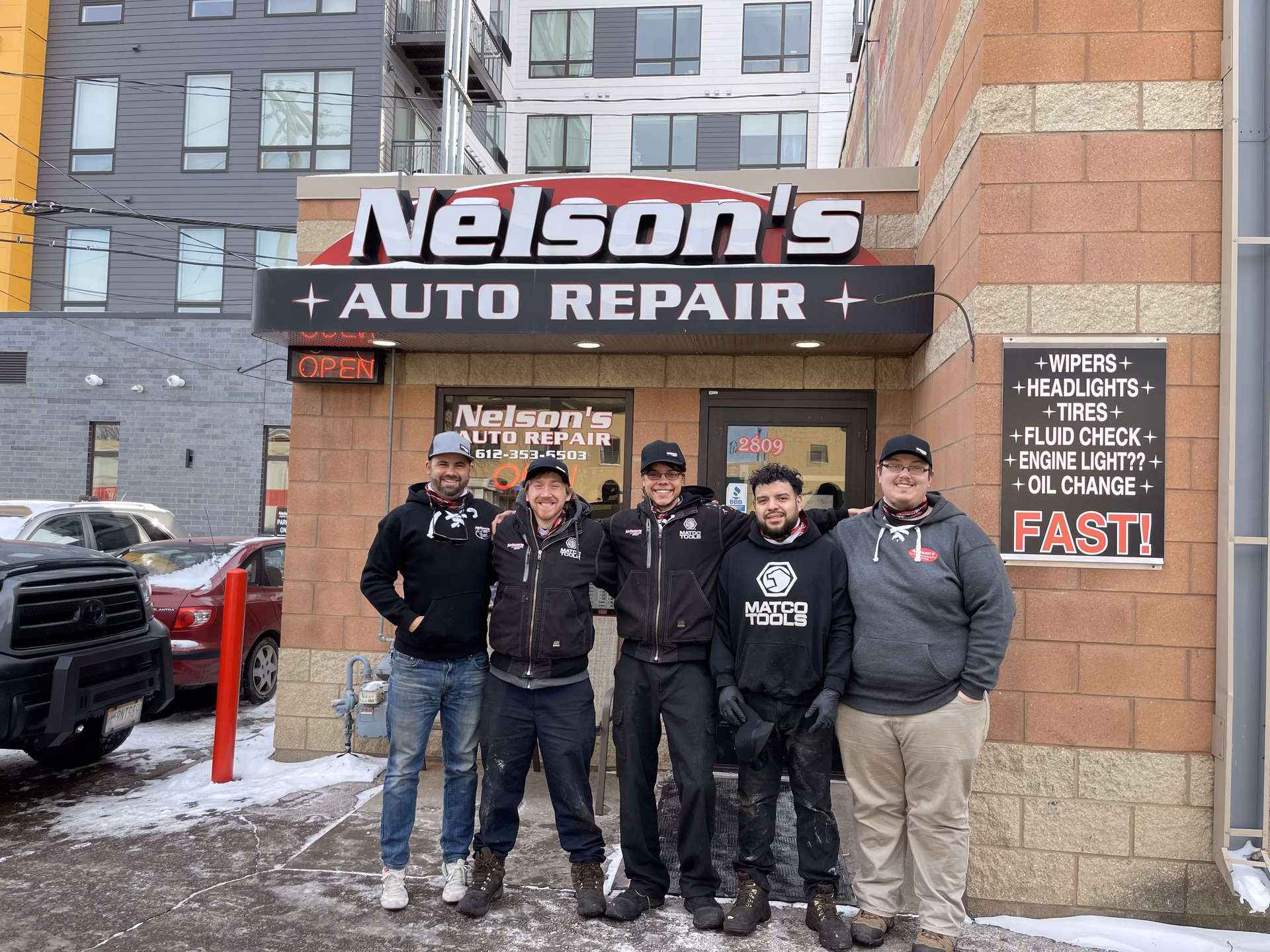 What services does Nelson's Automotive offer?