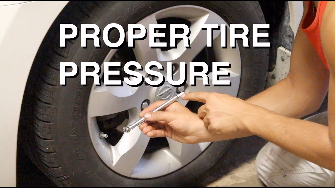 Where can I find the right tyre pressure?