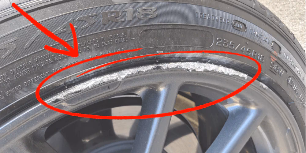 How do auto mechanics repair curb rash?