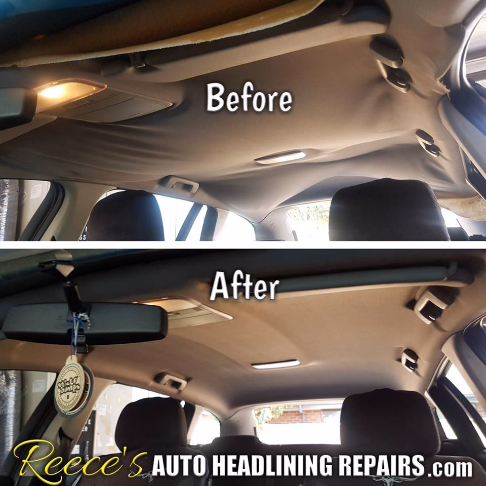 How long does it take to repair a car roof lining?