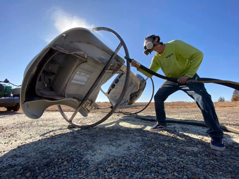 Where can I find sandblasting equipment and parts?