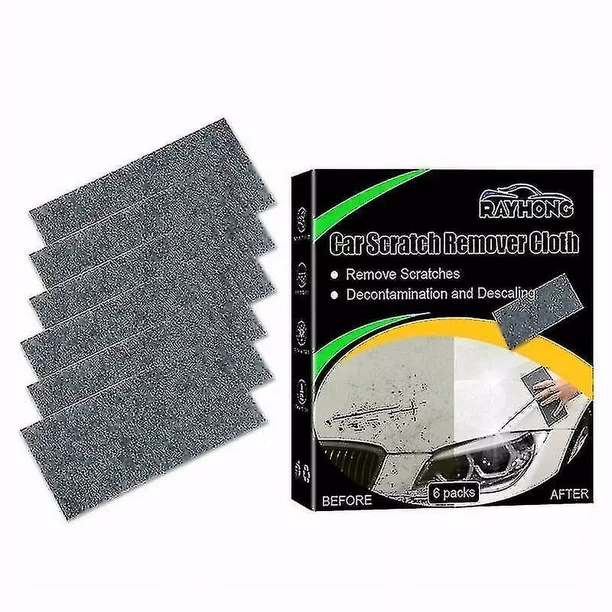 What is a nano Glitter car scratch removal cloth?