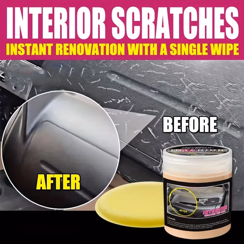 What are the features of a scratch & swirl repair product?