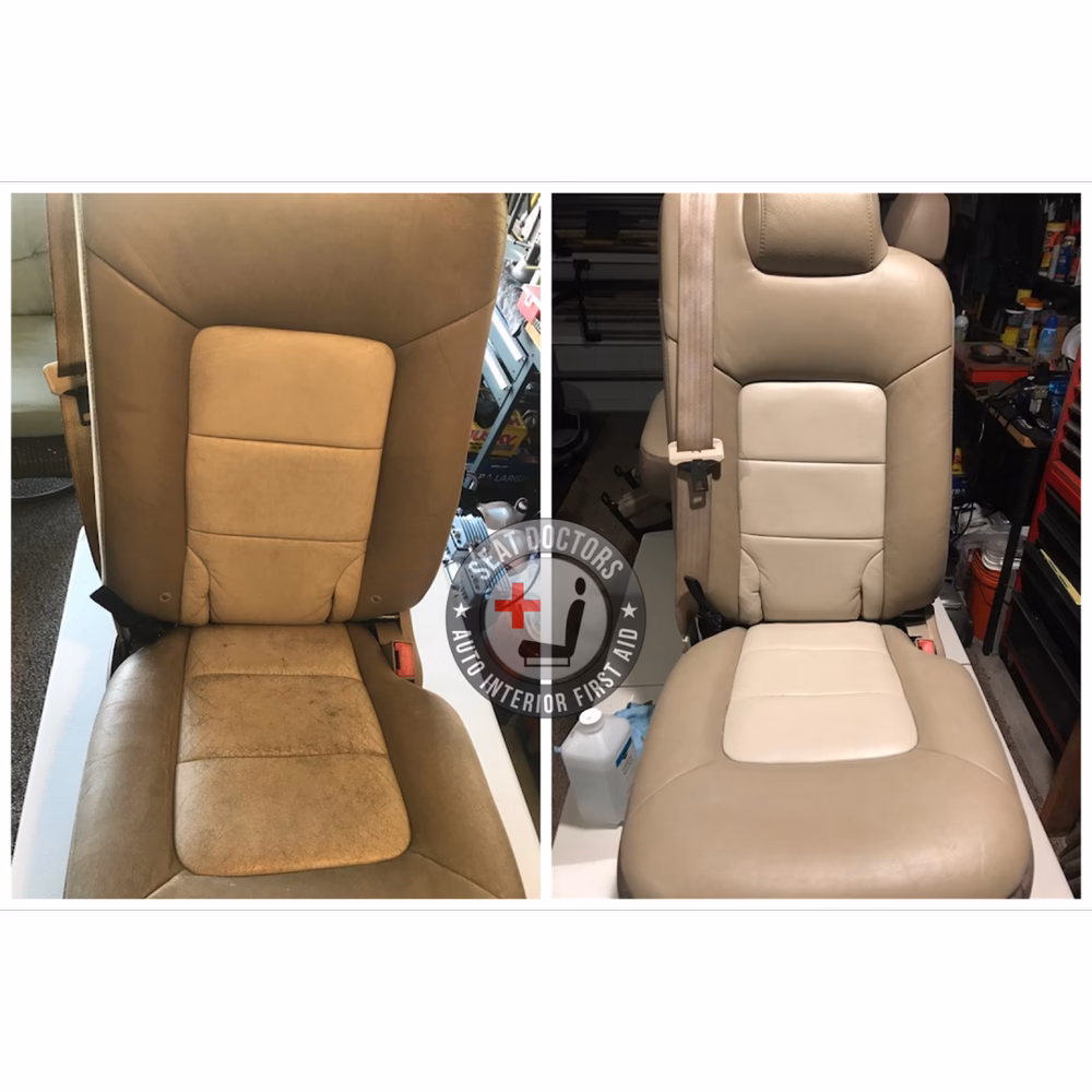 Can I dye my leather seats?