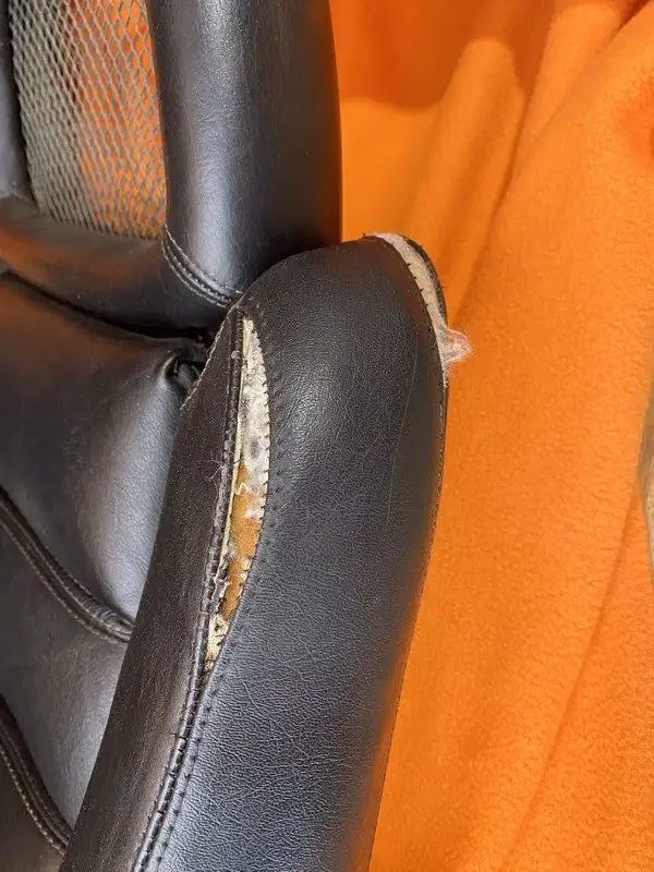 How to clean a damaged leather car seat?
