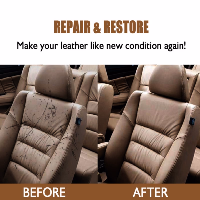 What can you do with a leather car seat?