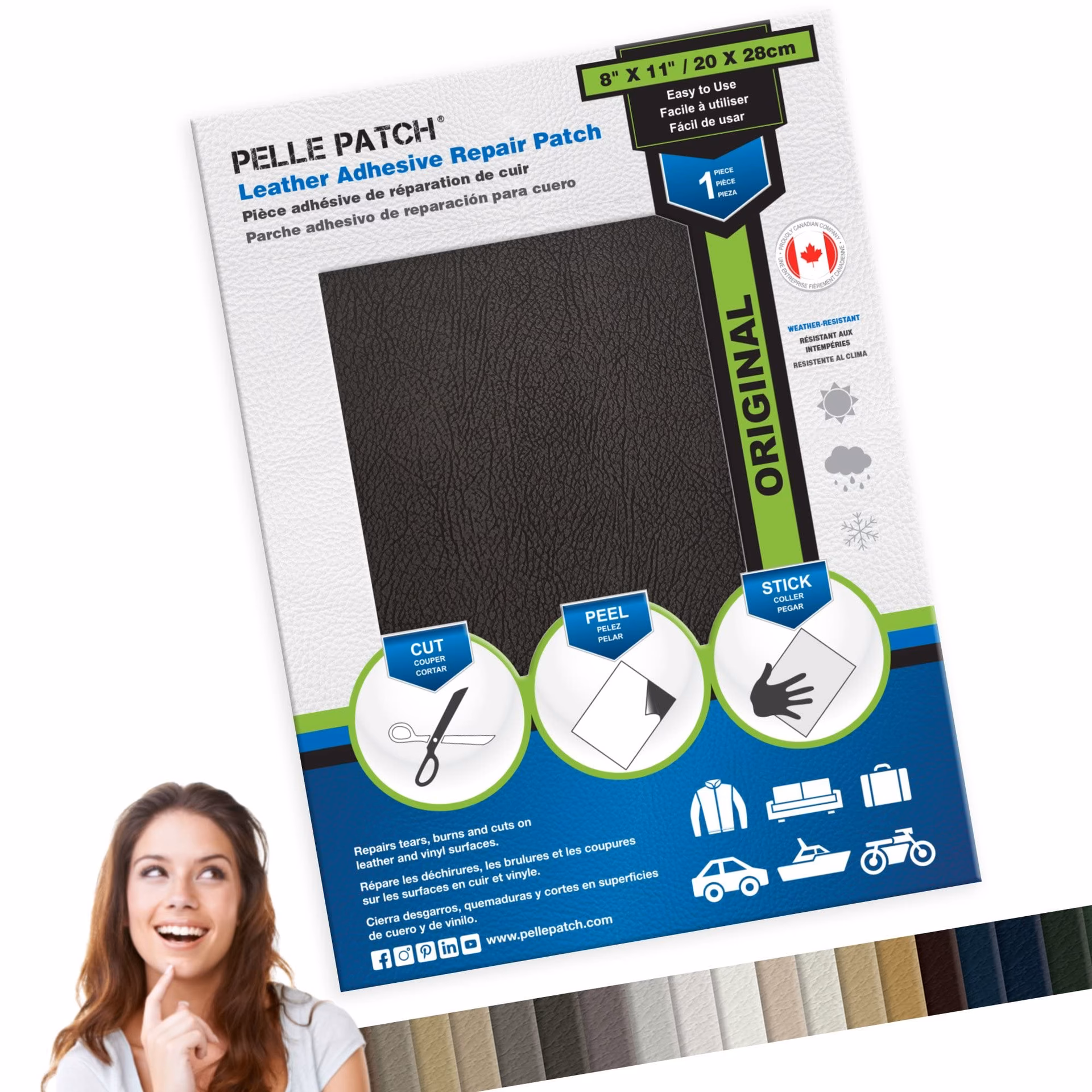 What is the best leather repair patch?