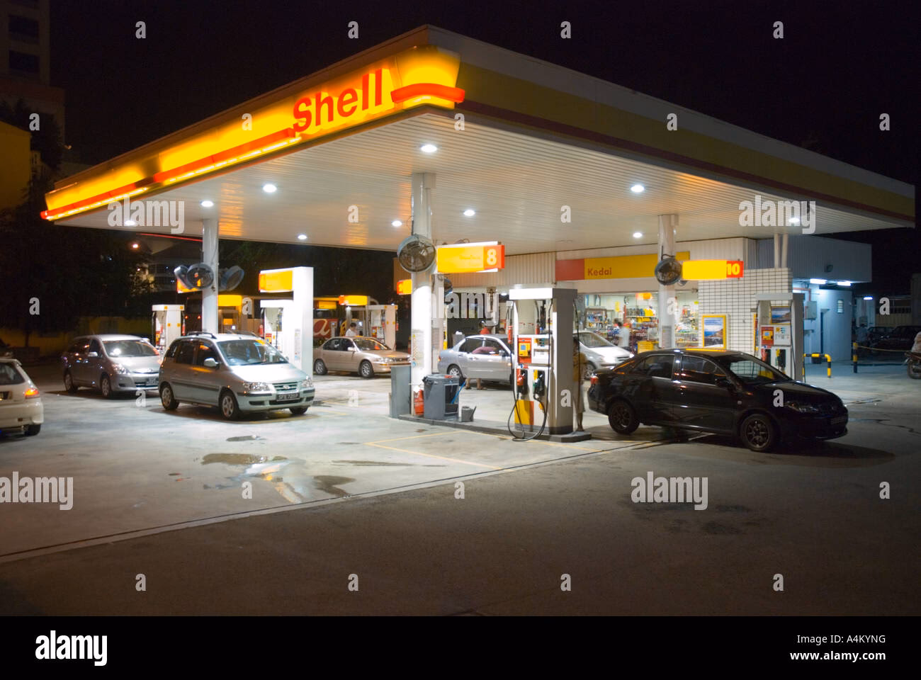 Where can I find EV charging options at Shell?