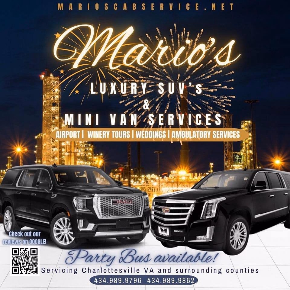 Who provides the best for-hire transportation in central Virginia?