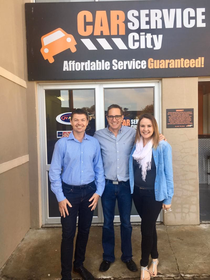 Where is car service in Sandton?