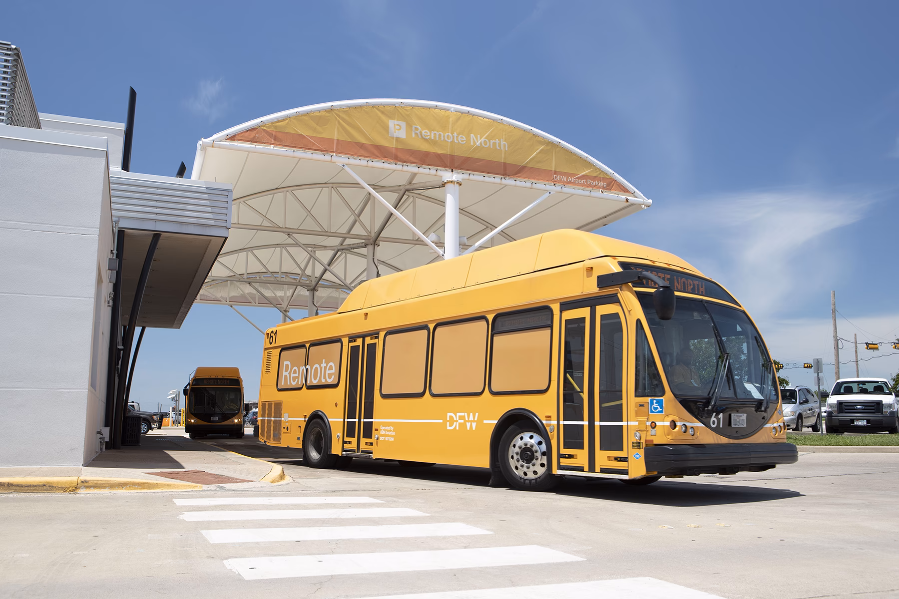 How does go airport shuttle work in Dallas?